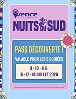 FESTIVAL NUITS DU SUD - PASS DECOUVERTE