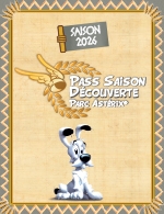PARC ASTERIX - PASS SAISON DECOUVERTE