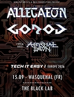 ALLEGAEON + GOROD + ABYSMAL DAWN